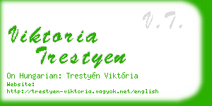 viktoria trestyen business card